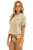 MOUNTAIN STITCH BOYFRIEND TEE - SAND // TAN sold by Aviator Nation