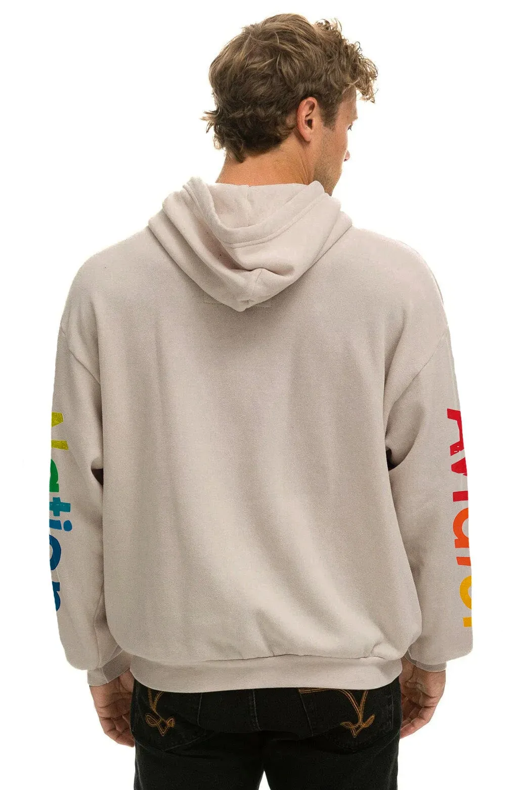 AVIATOR NATION RELAXED PULLOVER HOODIE - SAND sold by Aviator Nation product image thumbnail 4