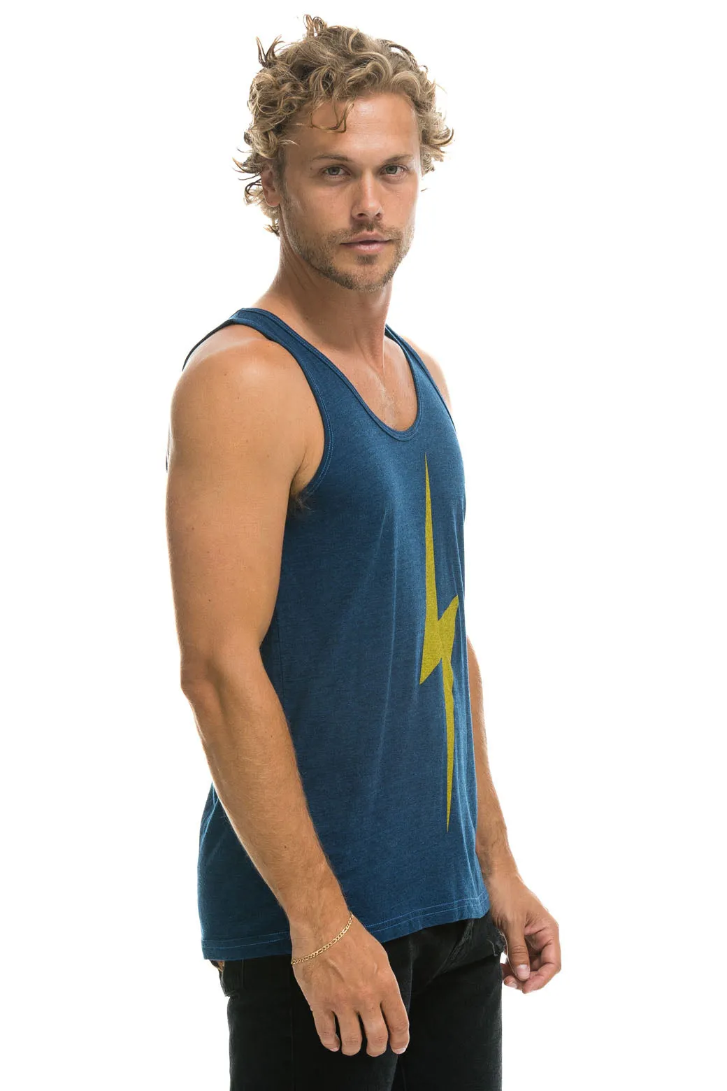 MEN'S BOLT TANK - NAVY sold by Aviator Nation product image thumbnail 4