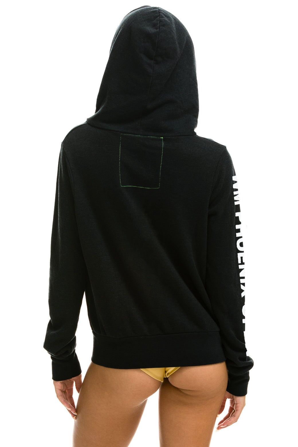 WM PHOENIX OPEN 2024 ZIP HOODIE - BLACK sold by Aviator Nation product image thumbnail 3