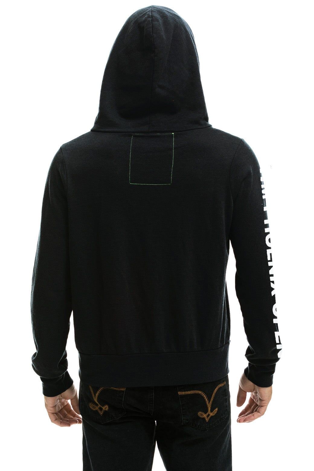 WM PHOENIX OPEN 2024 ZIP HOODIE - BLACK sold by Aviator Nation product image thumbnail 4