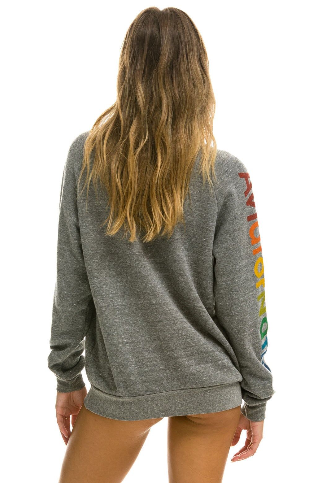 AVIATOR NATION LAS VEGAS SWEATSHIRT - HEATHER GREY sold by Aviator Nation product image thumbnail 4