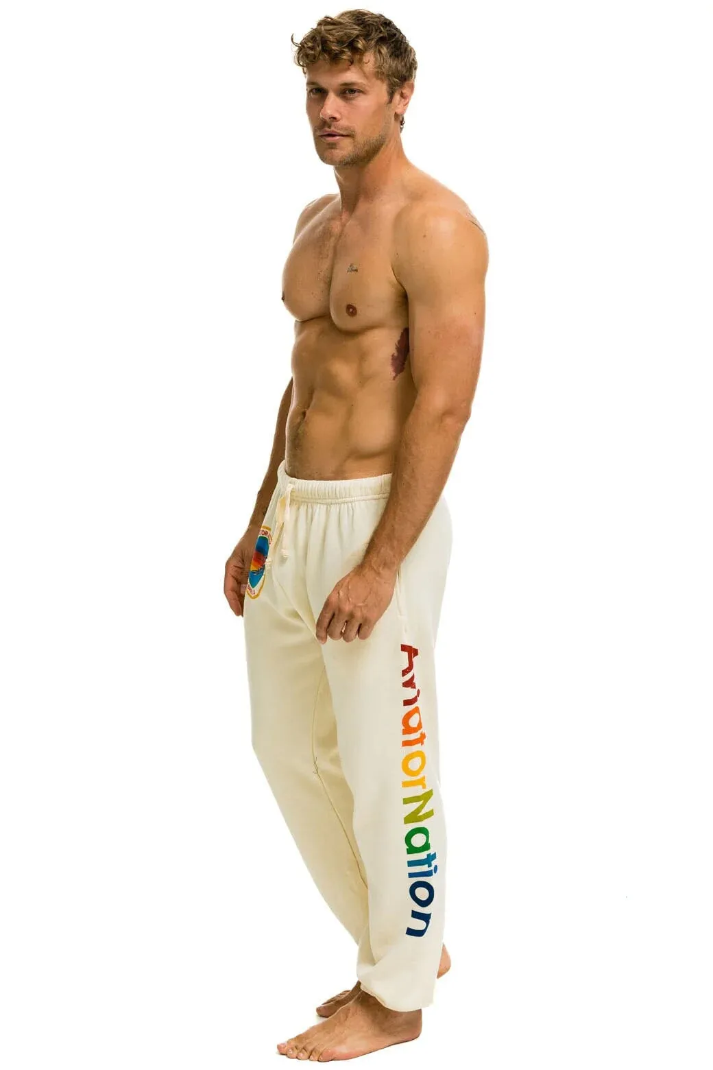 AVIATOR NATION VAIL SWEATPANTS - VINTAGE WHITE sold by Aviator Nation product image thumbnail 2