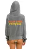 PALM TREE FESTIVAL ASPEN 2024 ZIP HOODIE - HEATHER sold by Aviator Nation