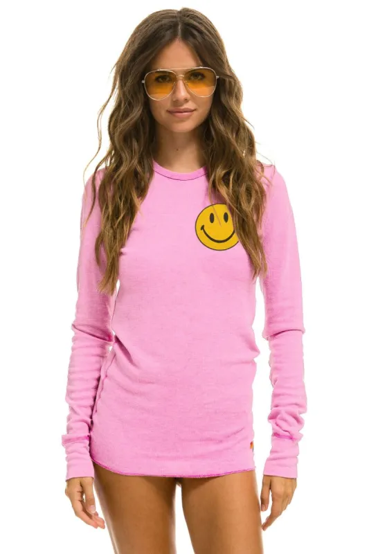 SMILEY 2 THERMAL - NEON PINK sold by Aviator Nation