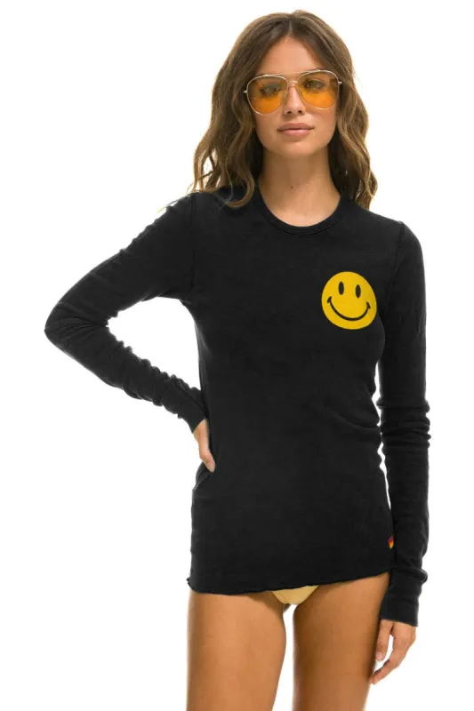 SMILEY 2 THERMAL - BLACK sold by Aviator Nation