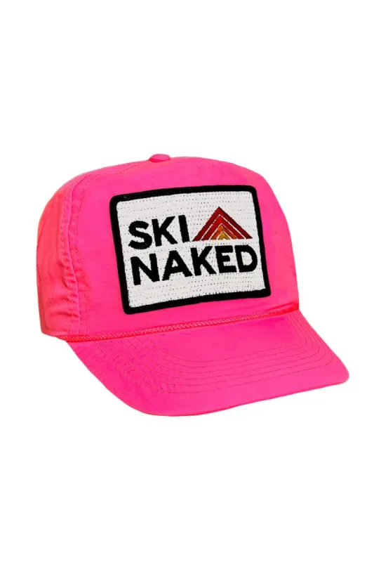 SKI NAKED - VINTAGE NYLON TRUCKER HAT sold by Aviator Nation