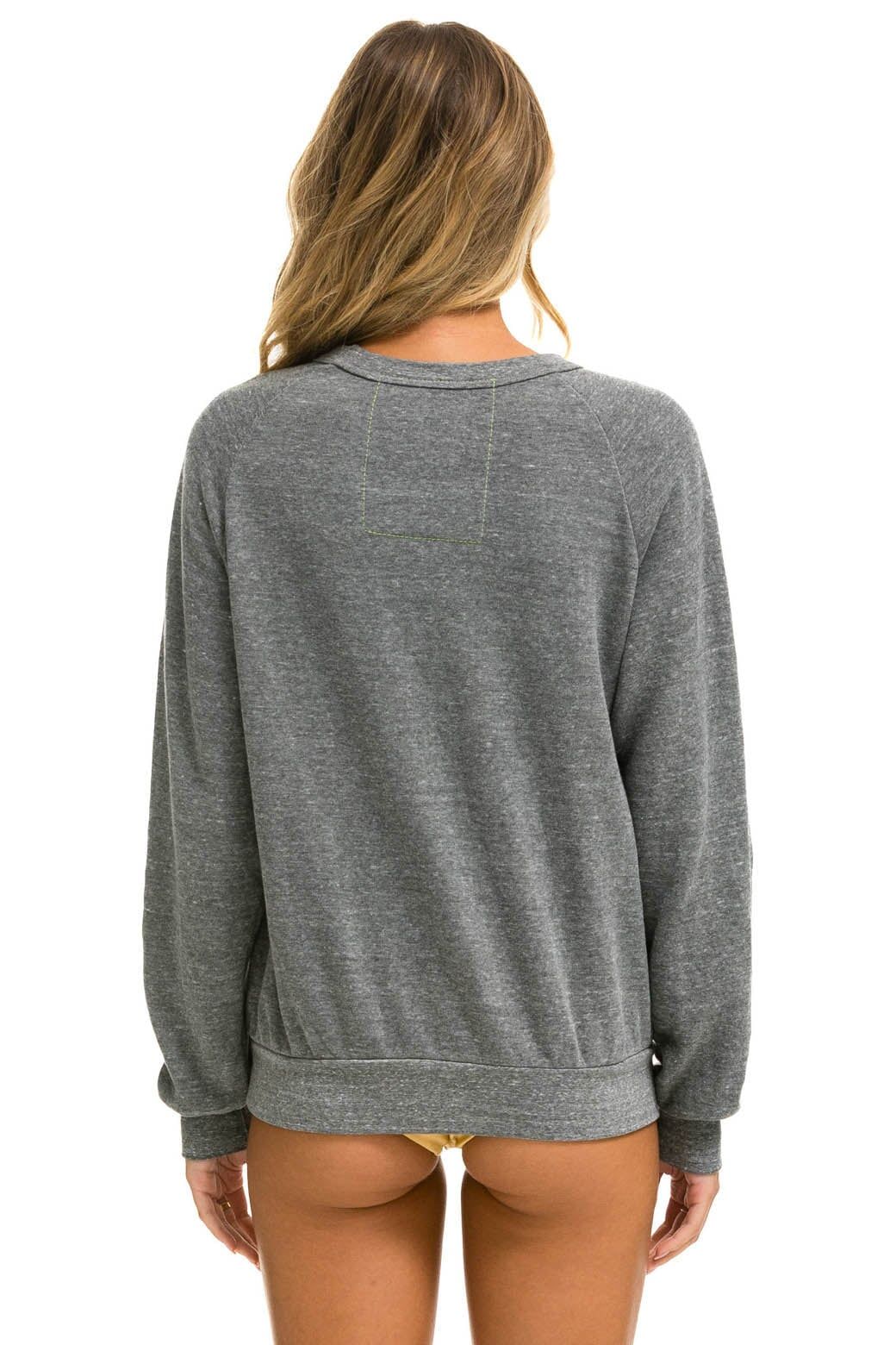 DAYDREAM SWEATSHIRT - HEATHER GREY sold by Aviator Nation product image thumbnail 4