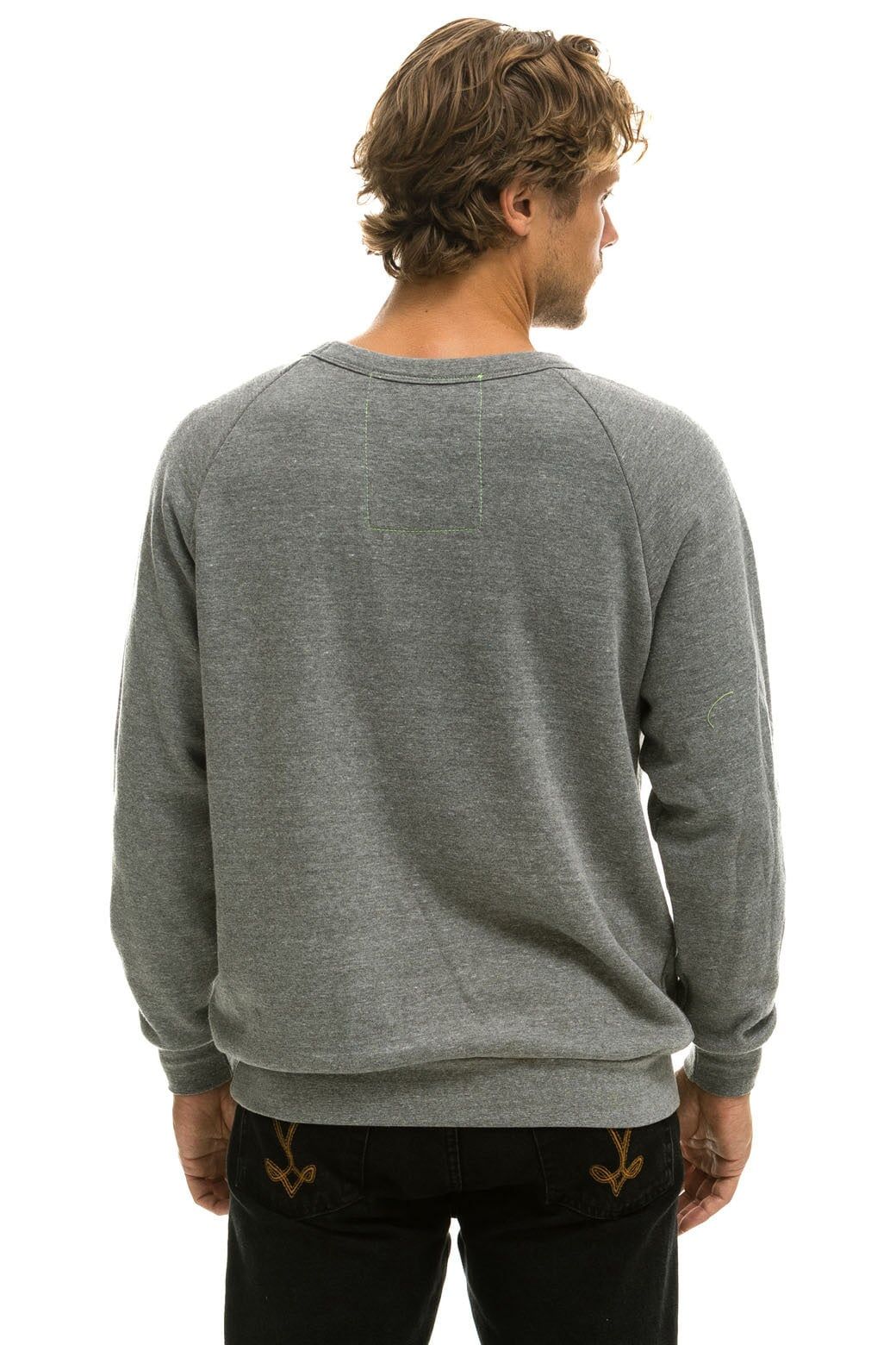 DAYDREAM SWEATSHIRT - HEATHER GREY sold by Aviator Nation product image thumbnail 5