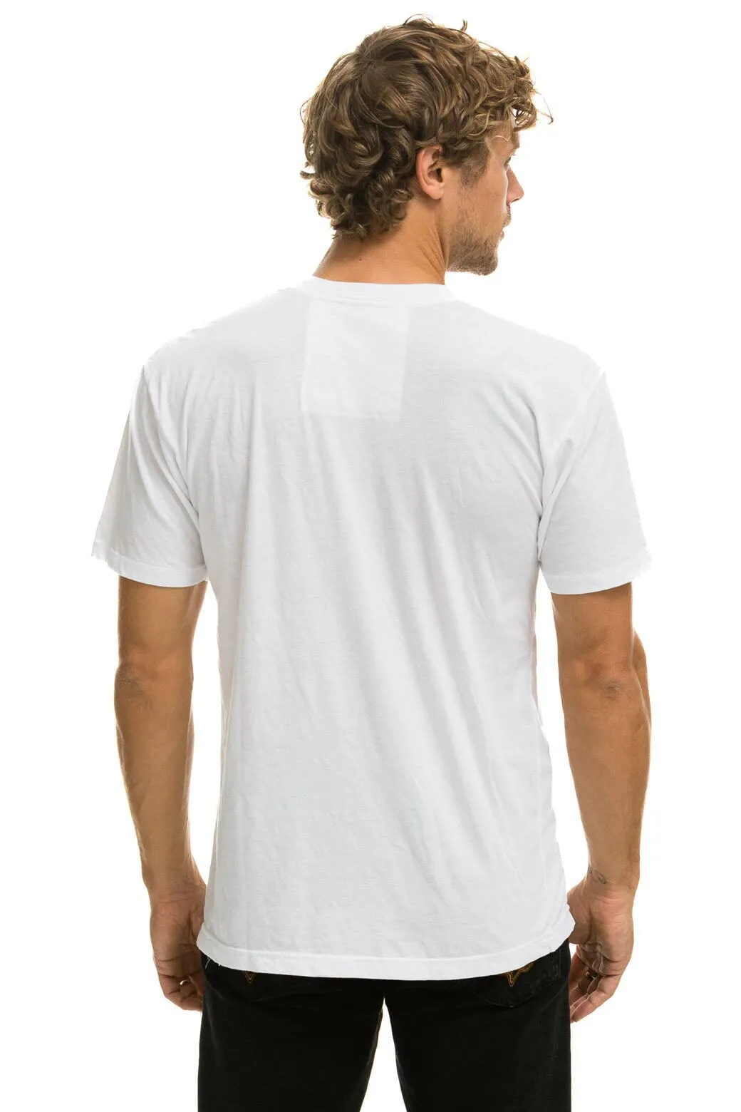 ROCK AND ROLL TEE - WHITE sold by Aviator Nation product image thumbnail 4