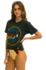AVIATOR NATION LA JOLLA BOYFRIEND TEE - CHARCOAL sold by Aviator Nation