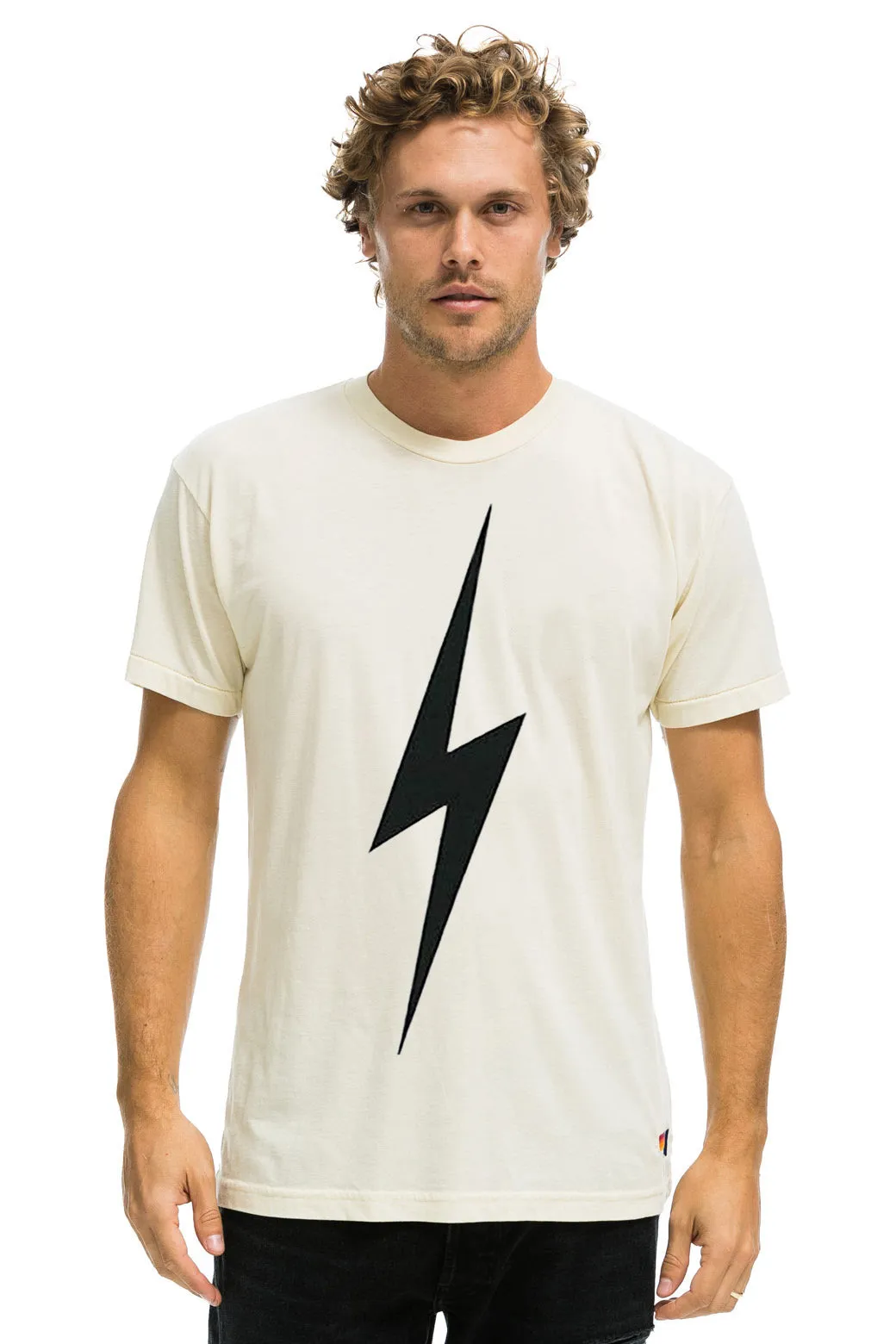 BOLT TEE - VINTAGE WHITE sold by Aviator Nation product image thumbnail 2