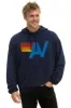 LOGO PULLOVER RELAXED HOODIE - NAVY sold by Aviator Nation