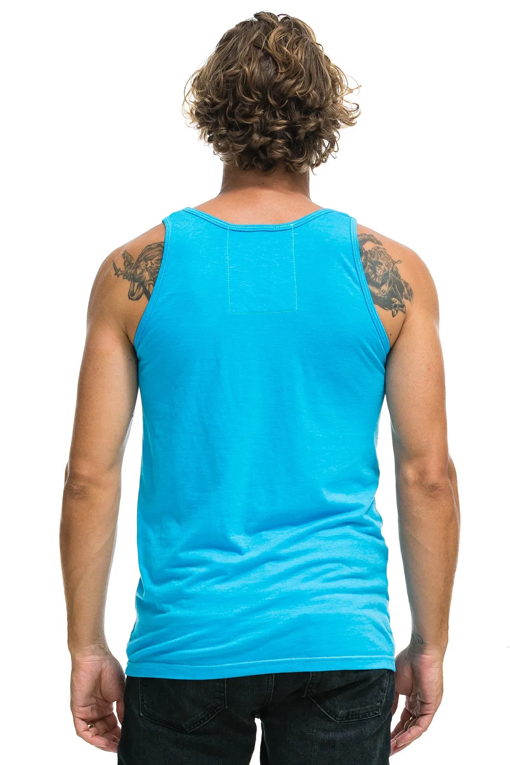 AVIATOR NATION MALIBU TANK - NEON BLUE sold by Aviator Nation product image thumbnail 3