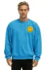 SMILEY 2 RELAXED SWEATSHIRT - OCEAN sold by Aviator Nation