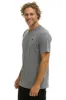 BASIC TEE - HEATHER GREY sold by Aviator Nation