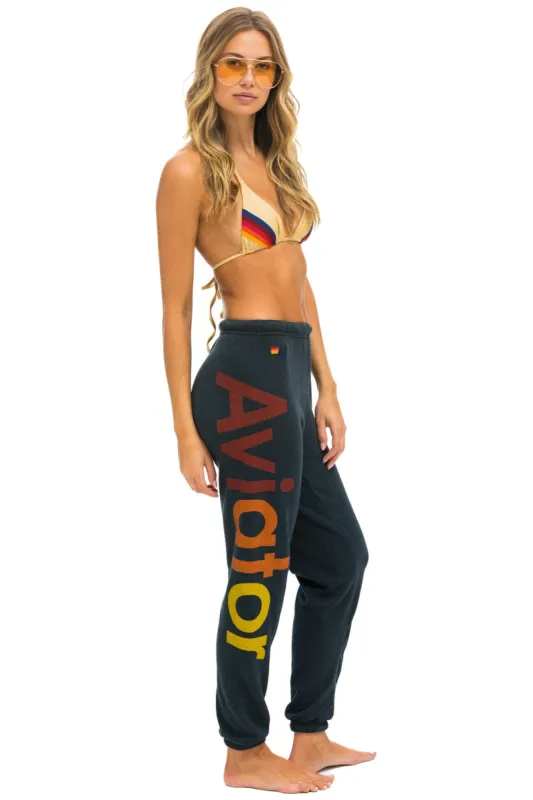 AVIATOR NATION 2 SWEATPANTS - CHARCOAL sold by Aviator Nation