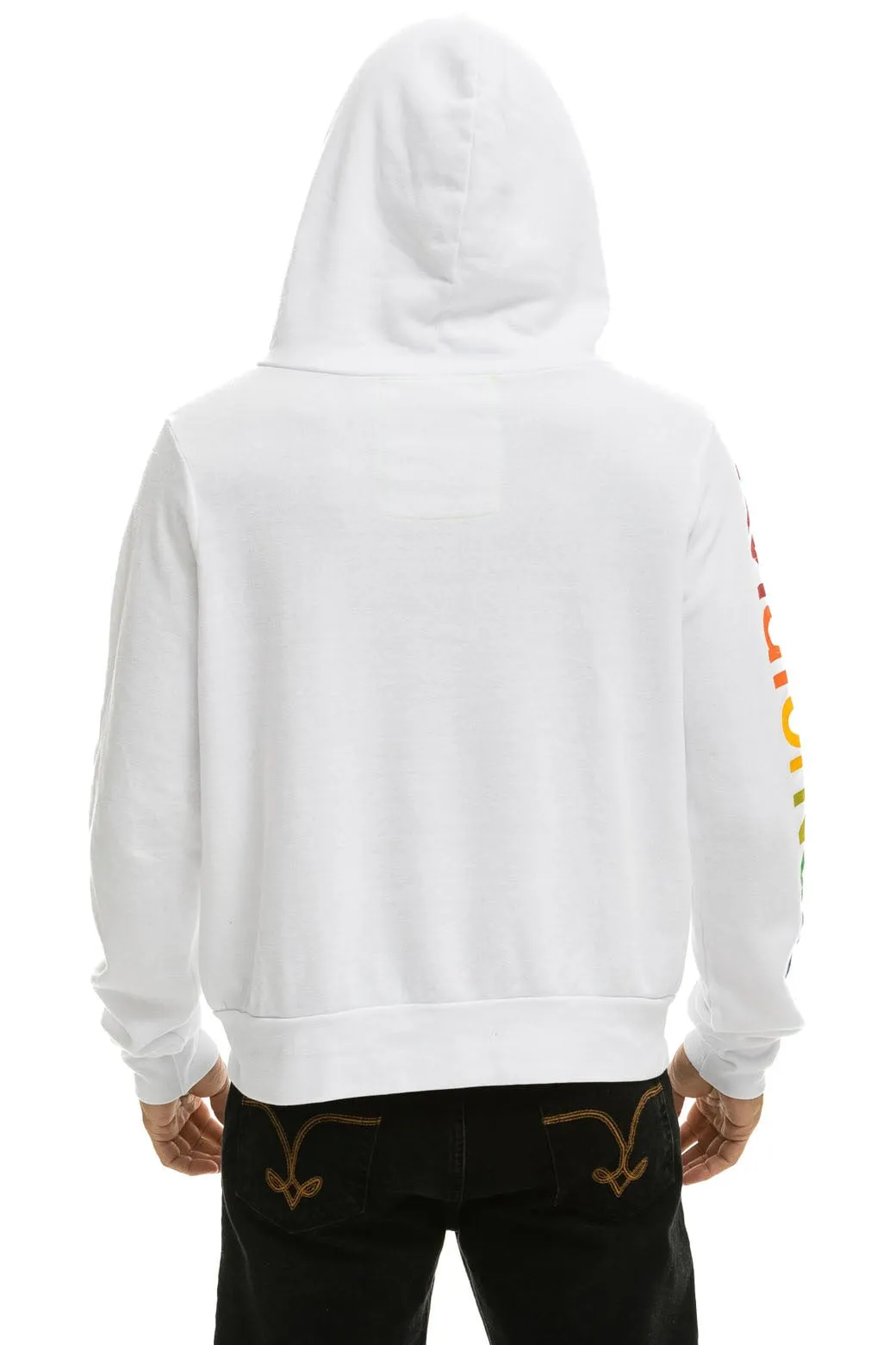 AVIATOR NATION BU ZIP HOODIE - WHITE sold by Aviator Nation product image thumbnail 3