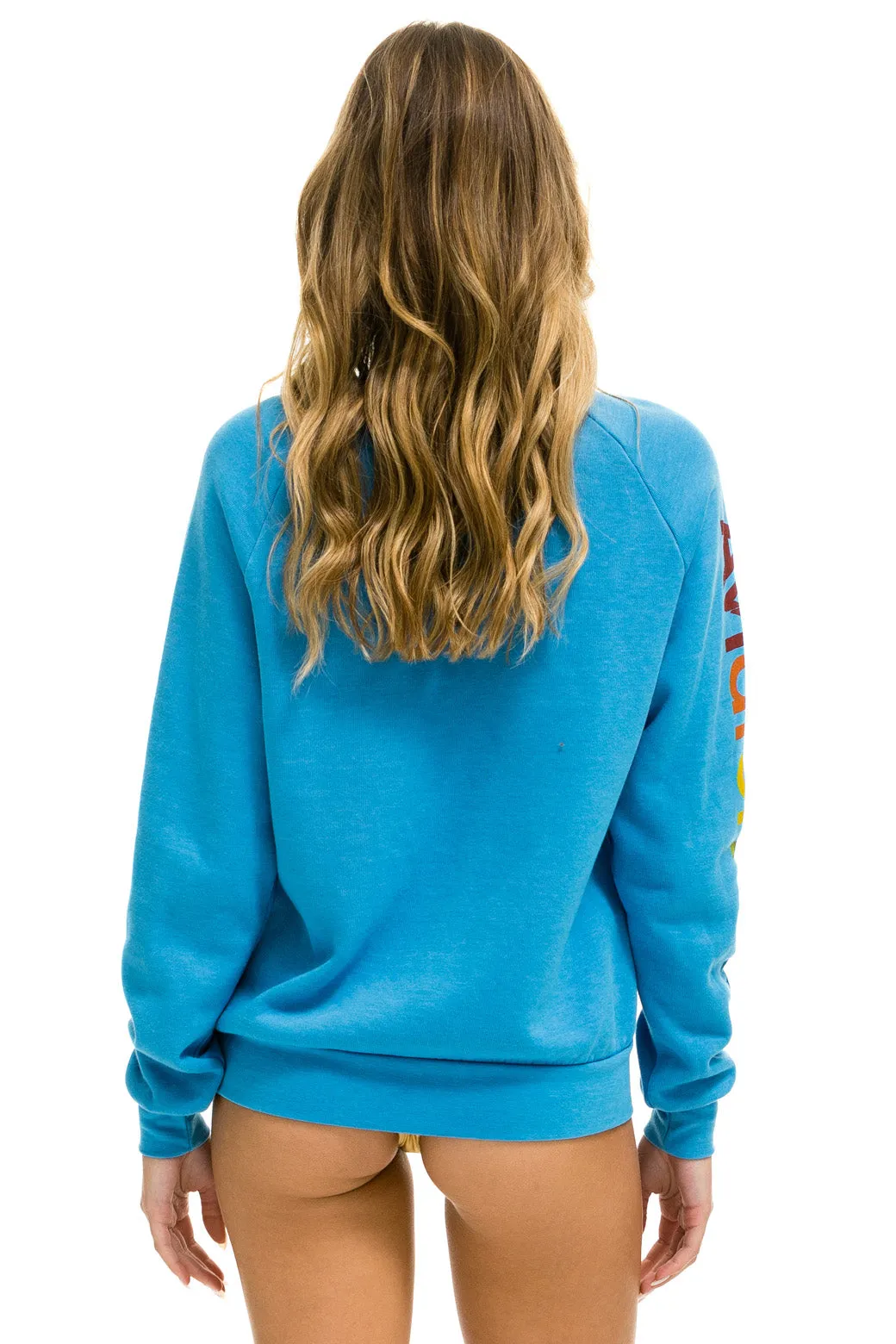 AVIATOR NATION ASPEN SWEATSHIRT - OCEAN sold by Aviator Nation product image thumbnail 4