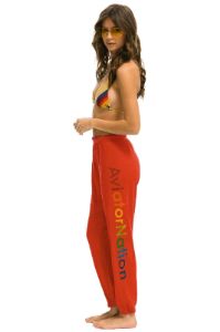 AVIATOR NATION MIAMI - SWEATPANTS ORANGE sold by Aviator Nation