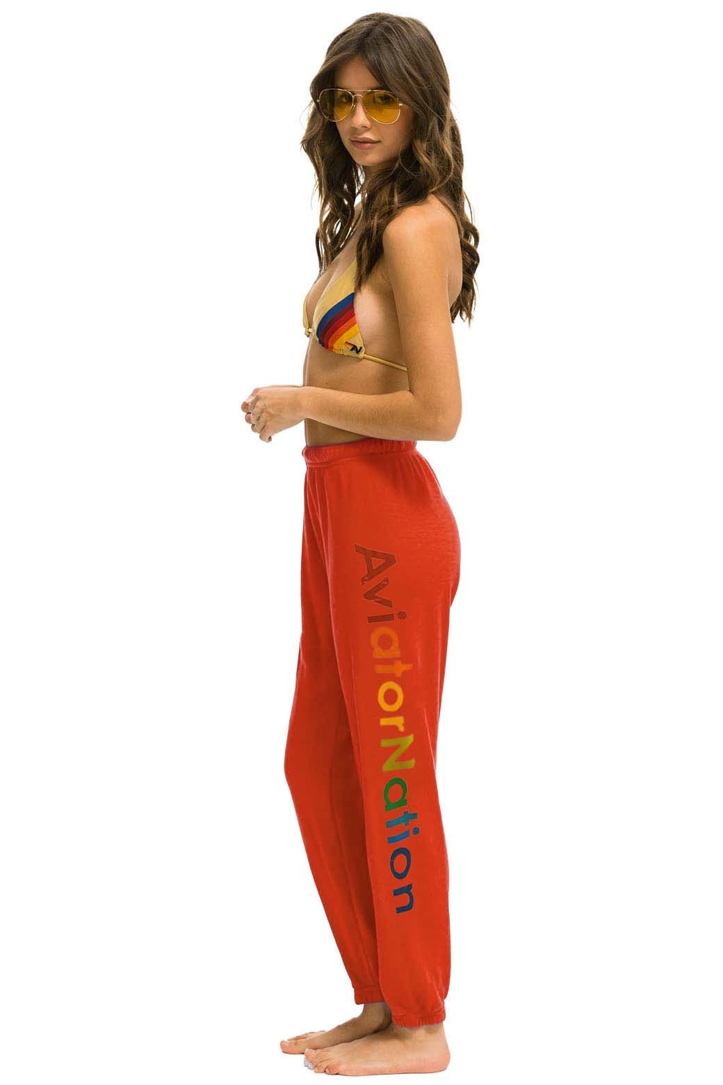 AVIATOR NATION MIAMI - SWEATPANTS ORANGE sold by Aviator Nation product image thumbnail 2