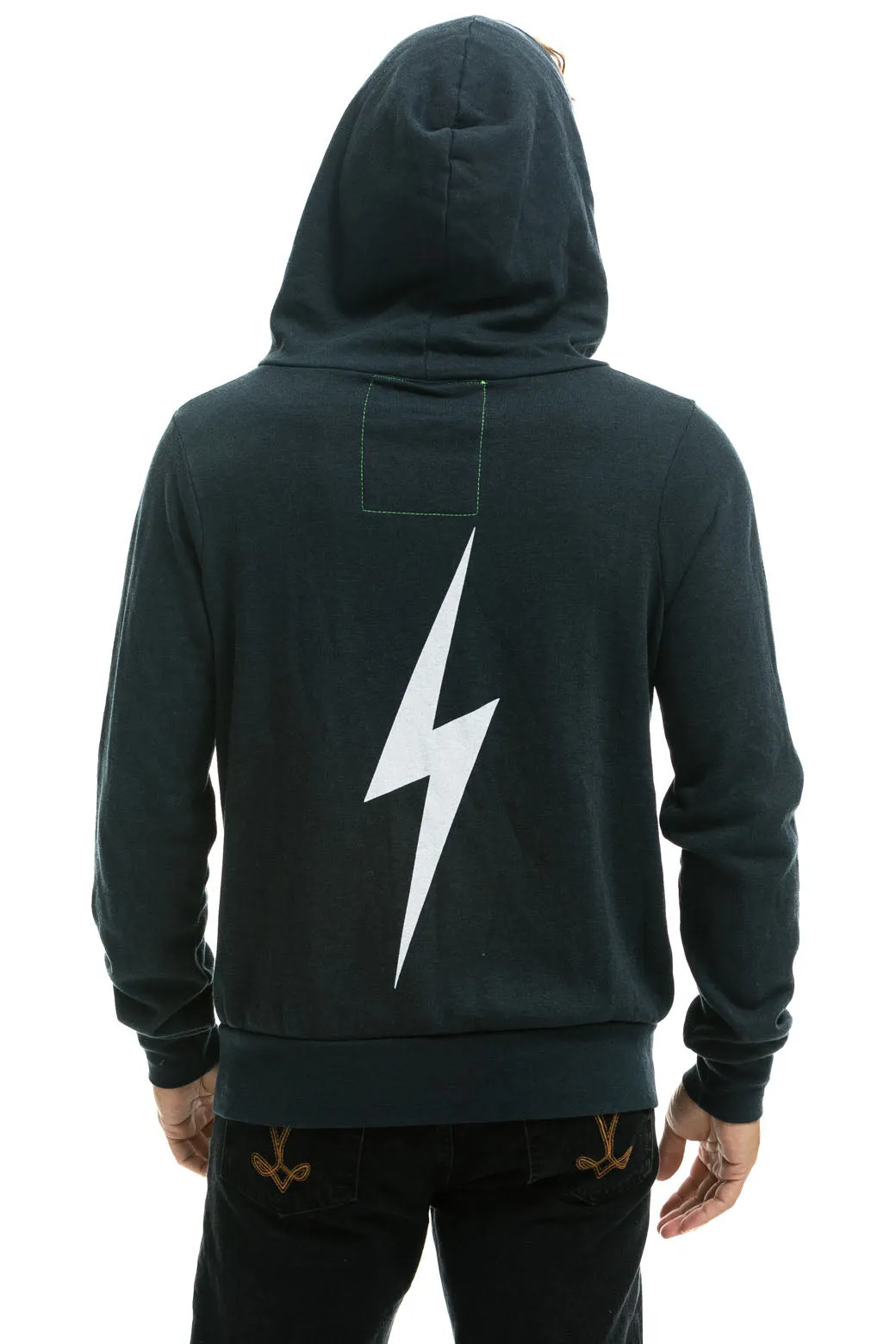 BOLT HOODIE - CHARCOAL sold by Aviator Nation product image thumbnail 2