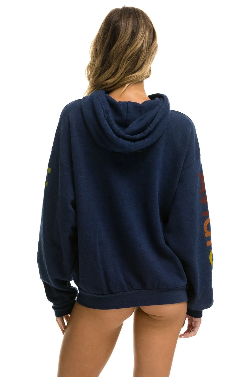 AVIATOR NATION AUSTIN RELAXED PULLOVER HOODIE - NAVY sold by Aviator Nation product image thumbnail 4