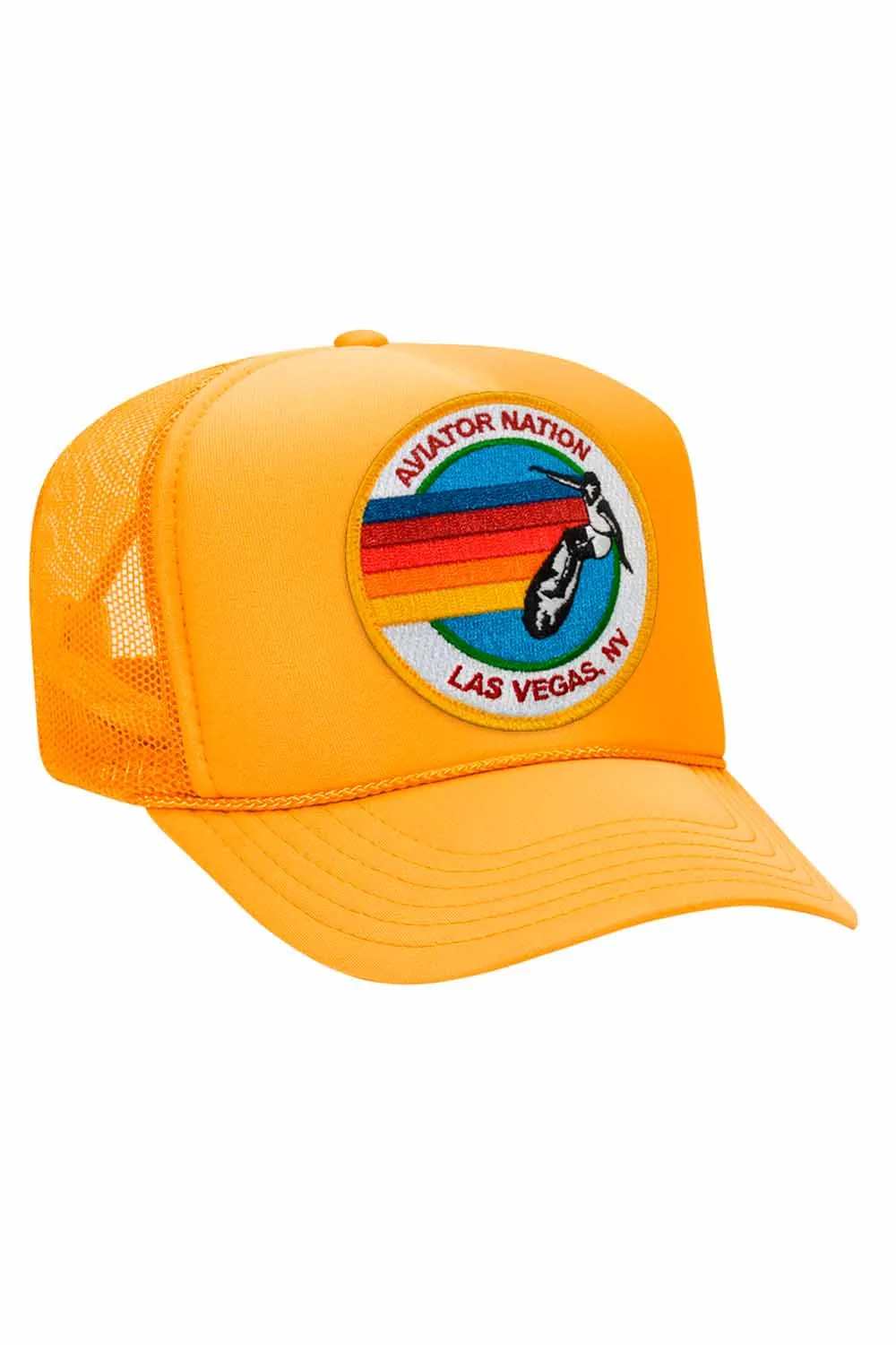 SIGNATURE LAS VEGAS - VINTAGE LOW RISE TRUCKER sold by Aviator Nation product image thumbnail 3