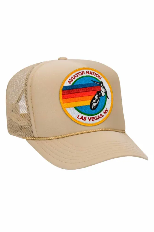 SIGNATURE LAS VEGAS - VINTAGE LOW RISE TRUCKER sold by Aviator Nation