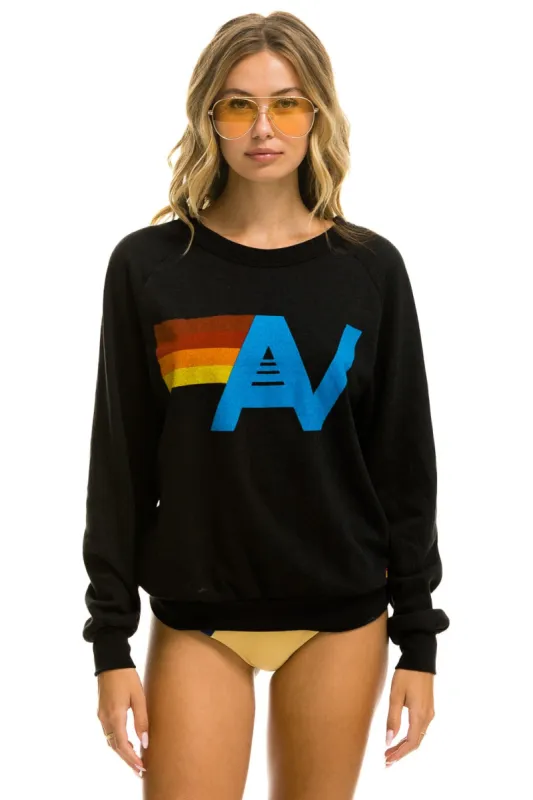 LOGO SWEATSHIRT - BLACK sold by Aviator Nation