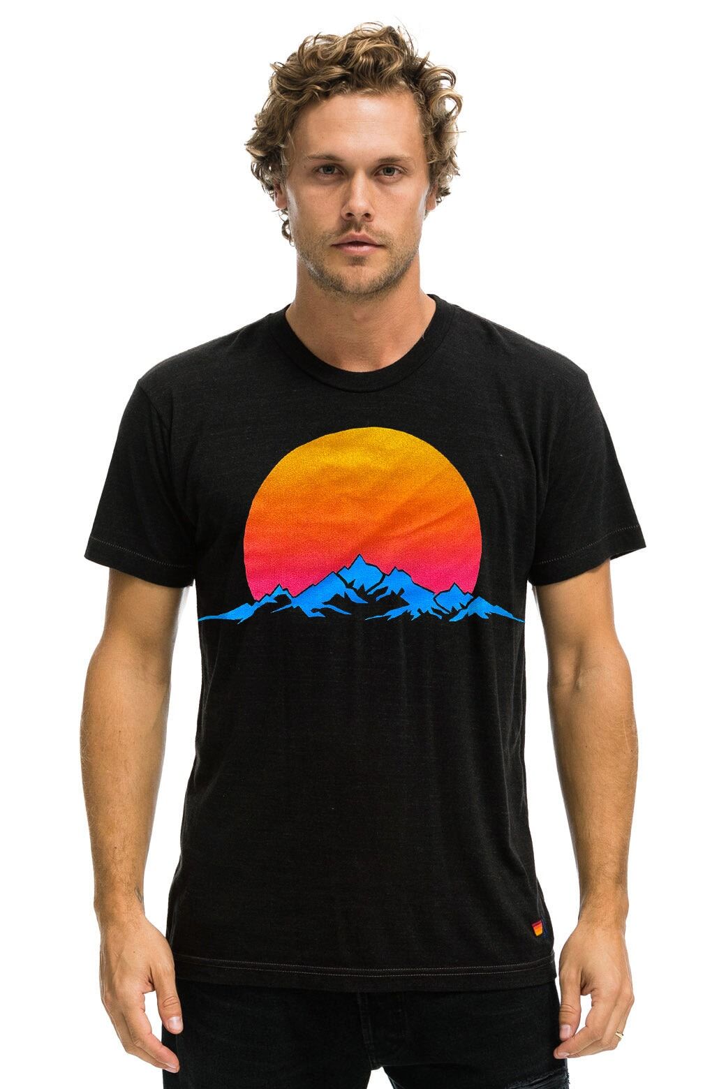 JAZZ ASPEN SNOWMASS 2023 TEE - BLACK sold by Aviator Nation product image thumbnail 2
