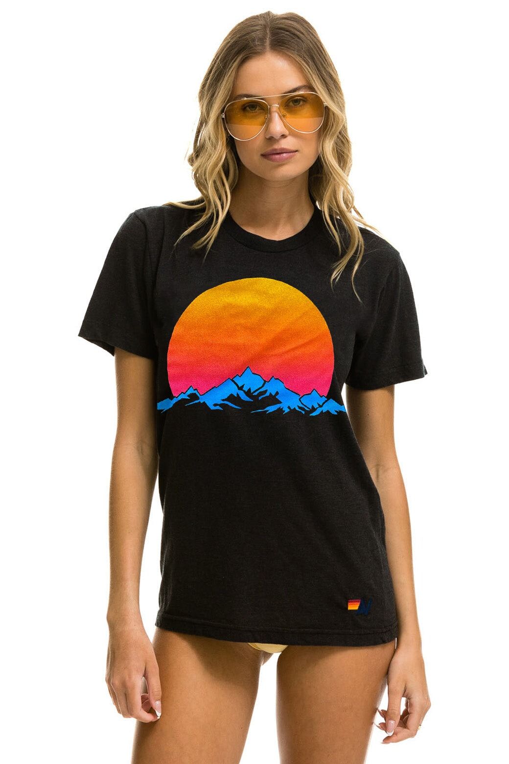 JAZZ ASPEN SNOWMASS 2023 TEE - BLACK sold by Aviator Nation