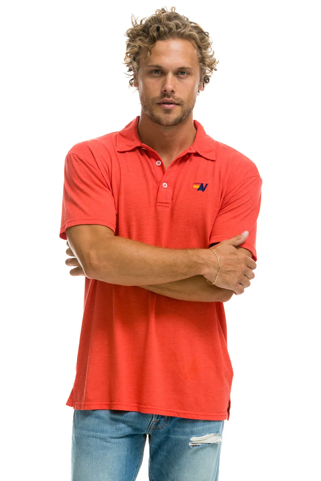 AVIATOR NATION POLO - RED sold by Aviator Nation product image thumbnail 2
