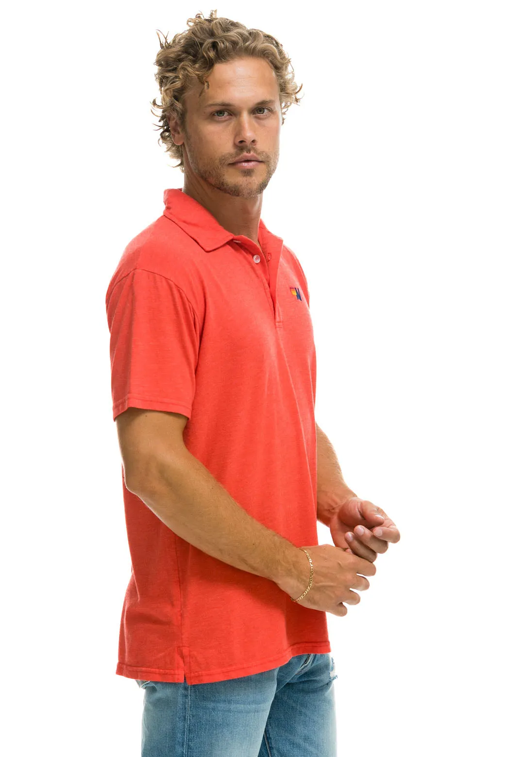 AVIATOR NATION POLO - RED sold by Aviator Nation product image thumbnail 5