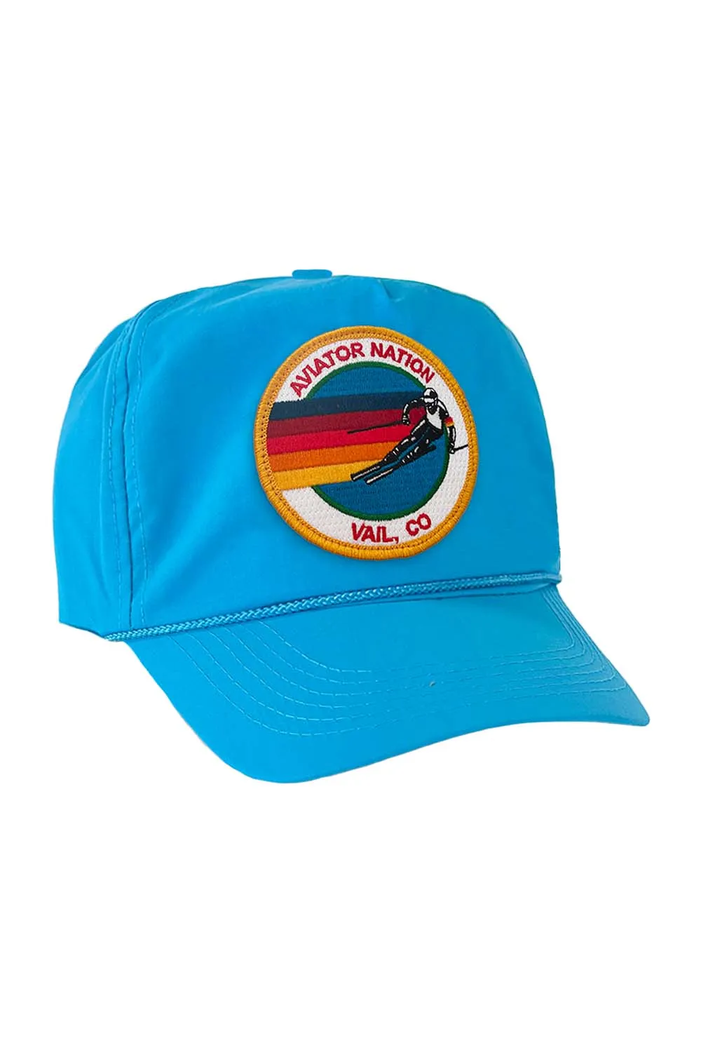 SIGNATURE VAIL VINTAGE NYLON TRUCKER HAT sold by Aviator Nation product image thumbnail 4