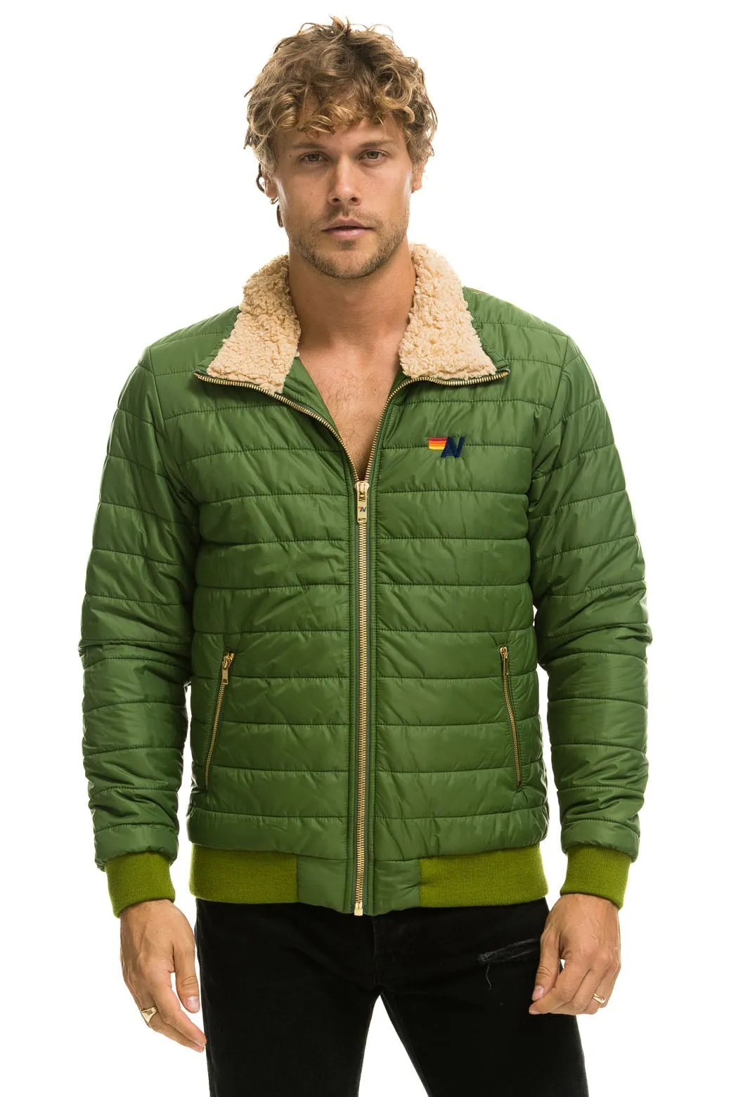 SUNBURST JACKET - GARDEN GREEN sold by Aviator Nation product image thumbnail 2