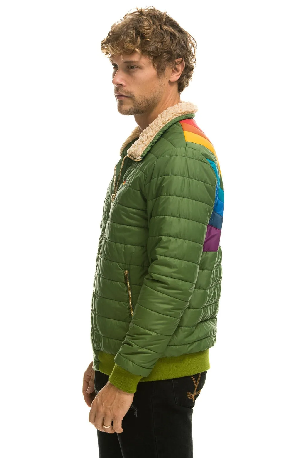 SUNBURST JACKET - GARDEN GREEN sold by Aviator Nation product image thumbnail 4