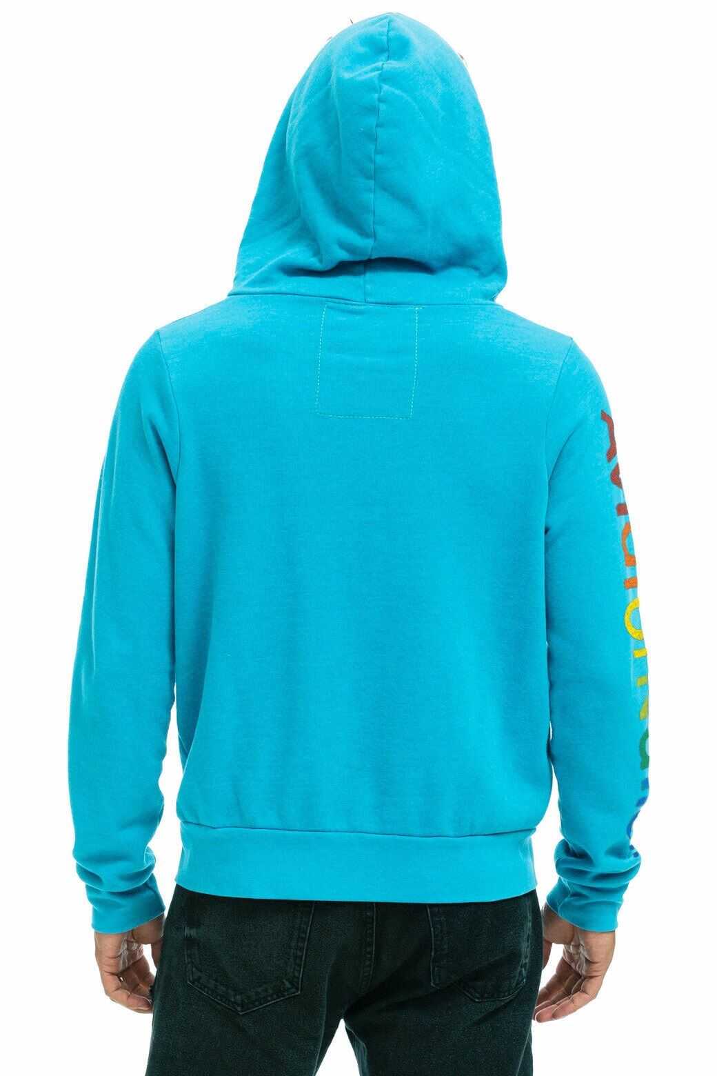 AVIATOR NATION MANHATTAN BEACH HOODIE - NEON BLUE sold by Aviator Nation product image thumbnail 3