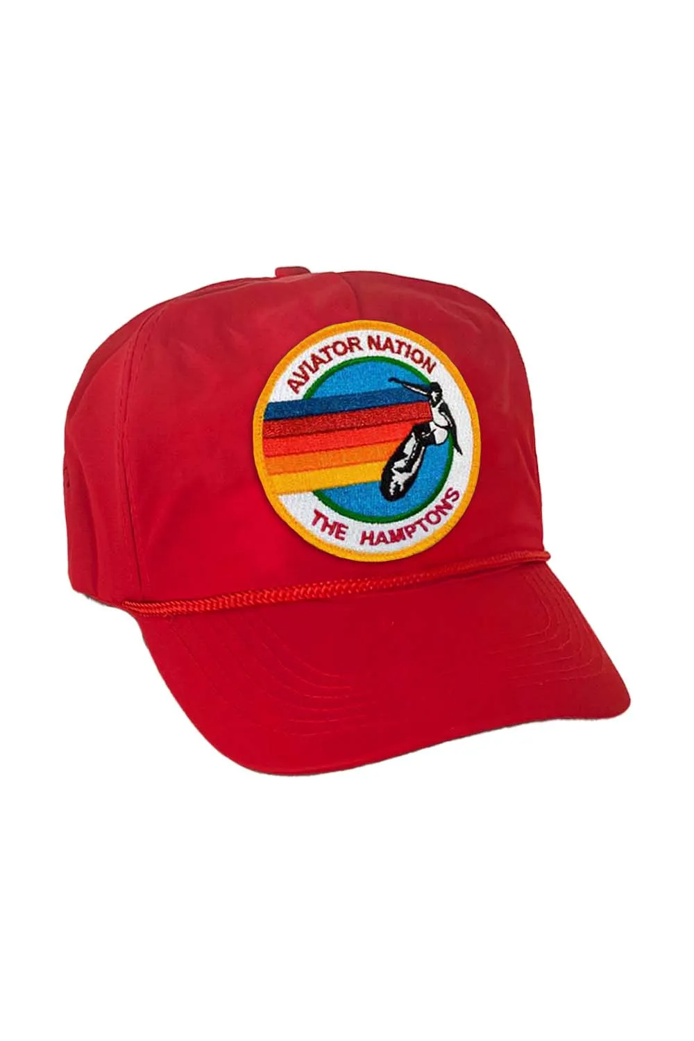 SIGNATURE HAMPTONS VINTAGE NYLON TRUCKER HAT sold by Aviator Nation product image thumbnail 3