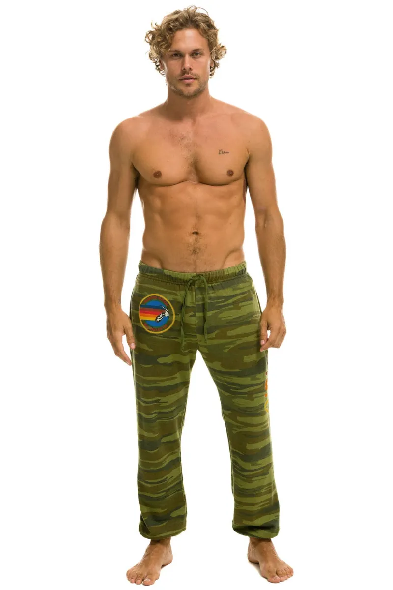 AVIATOR NATION MILL VALLEY SWEATPANTS - CAMO sold by Aviator Nation