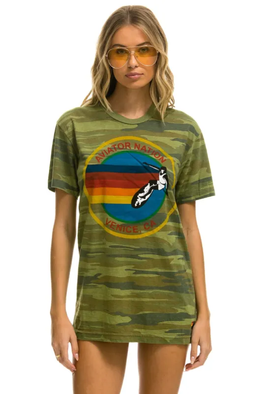 SIGNATURE TEE - CAMO sold by Aviator Nation