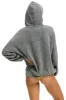 AVIATOR NATION RELAXED PULLOVER HOODIE - HEATHER GREY sold by Aviator Nation