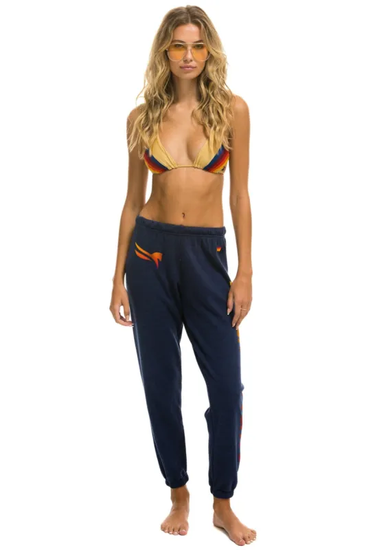 PEGASUS 2024 UNISEX SWEATPANTS - NAVY sold by Aviator Nation