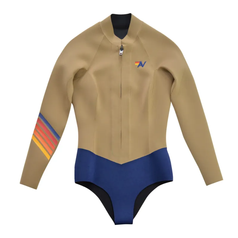 WOMEN'S BRIEF WETSUIT - NAVY sold by Aviator Nation