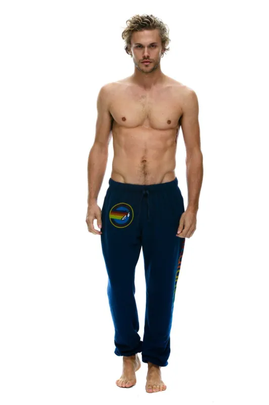 AVIATOR NATION MANHATTAN BEACH SWEATPANTS - NAVY sold by Aviator Nation