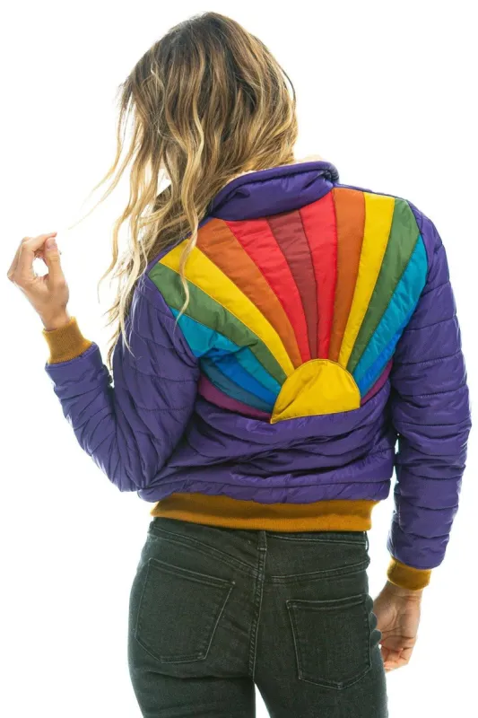 SUNBURST JACKET - PARACHUTE PURPLE sold by Aviator Nation