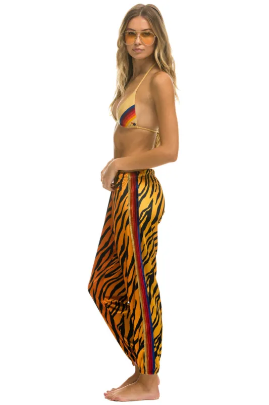CLASSIC VELVET SWEATPANTS - TIGER sold by Aviator Nation