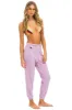 5 STRIPE SWEATPANTS - MAUVE // PINK // GREEN sold by Aviator Nation
