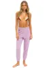 5 STRIPE SWEATPANTS - MAUVE // PINK // GREEN sold by Aviator Nation