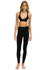 FULL LENGTH HI-RISE SPEED LEGGINGS - BLACK sold by Aviator Nation